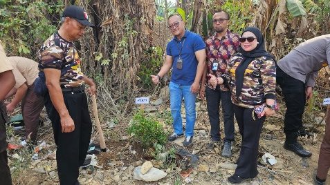 Semarak HUT RI Ke-81, PT Krakatau Steel Group Gelar Karya Bakti TNI Bersama Warga Kebonsari